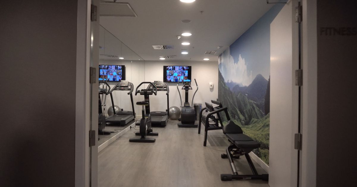 Gyms and Fitness Centers — commercial DIRECTV programming