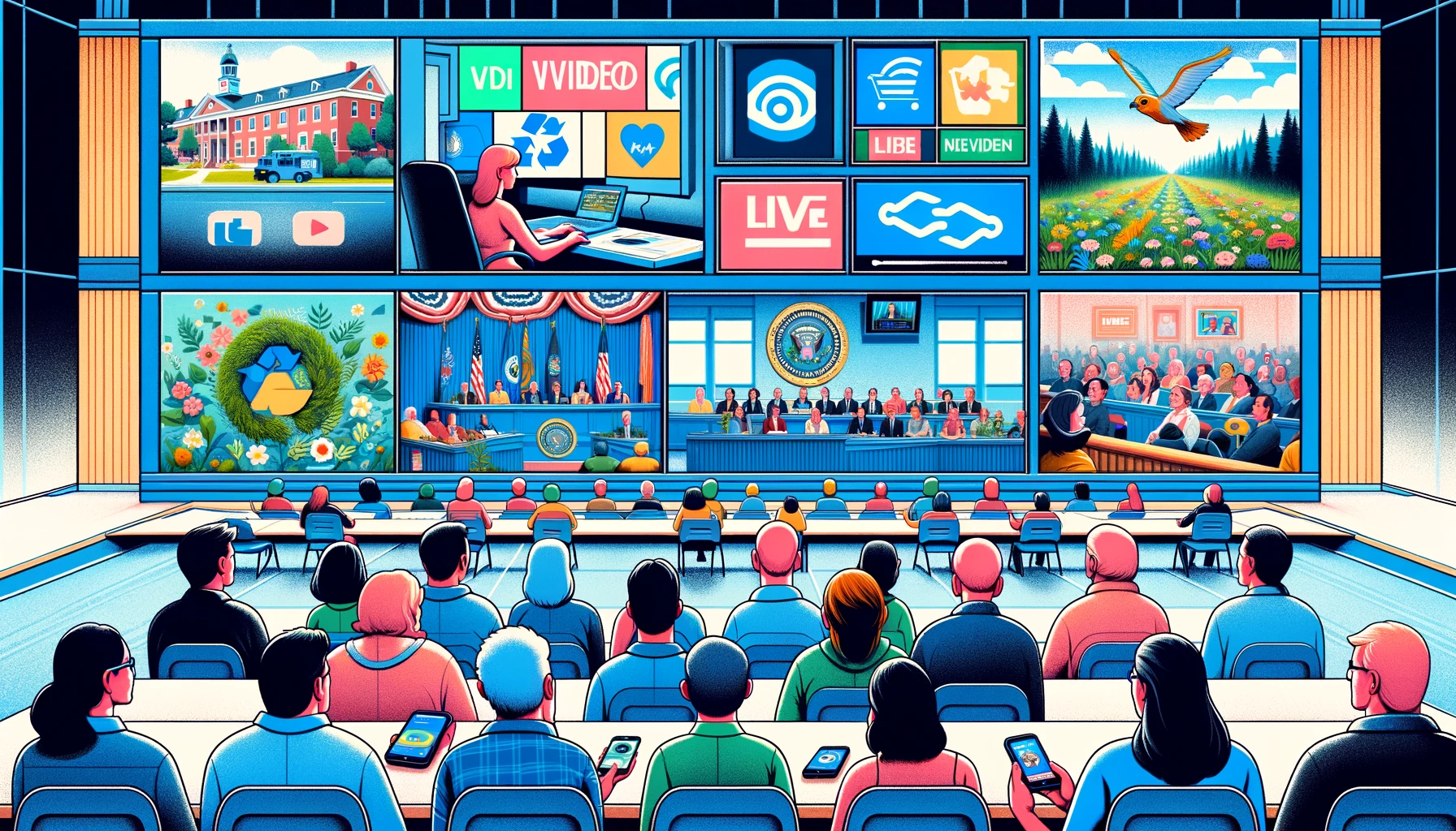 Commercial Video Programming for Government Institutions