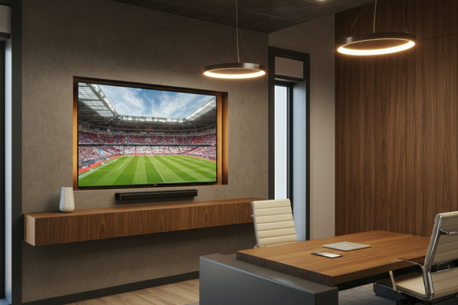Boosting Productivity: Innovative DIRECTV FOR BUSINESS Integration in Private Offices
